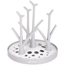 AKUKU Suszarka na butelki i akcesoria DRZEWKO