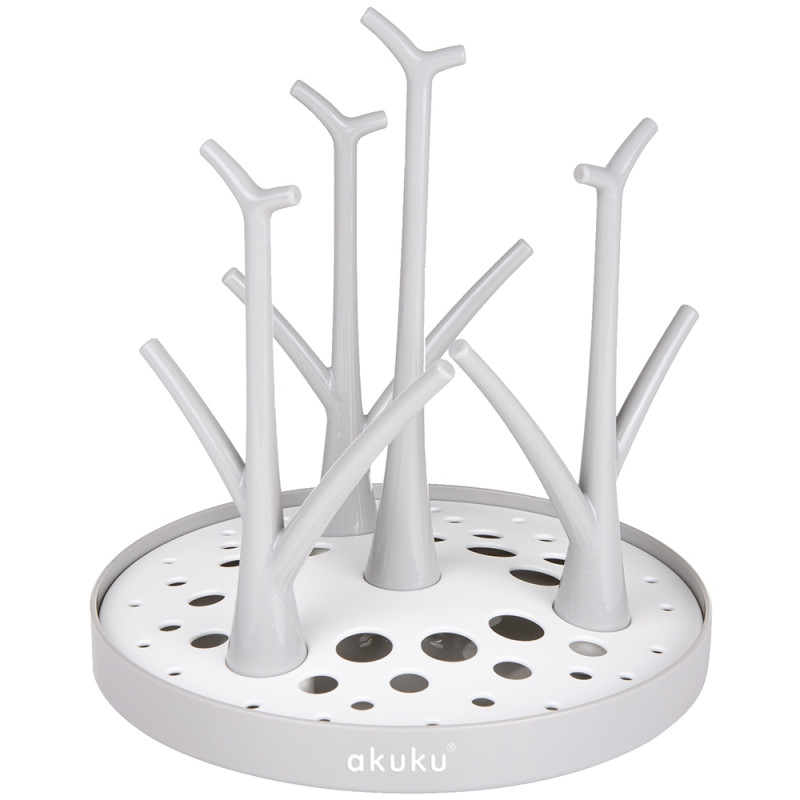 AKUKU Suszarka na butelki i akcesoria DRZEWKO
