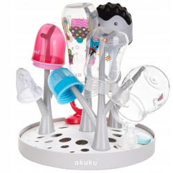 AKUKU Suszarka na butelki i akcesoria DRZEWKO