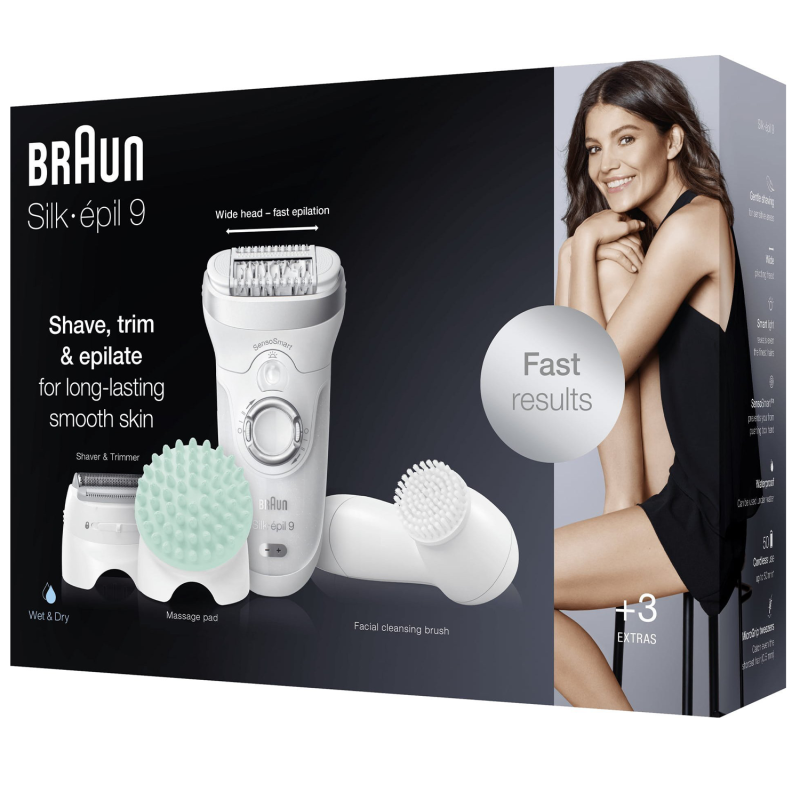 Depilator Braun Silk-epil 9-865 Biały