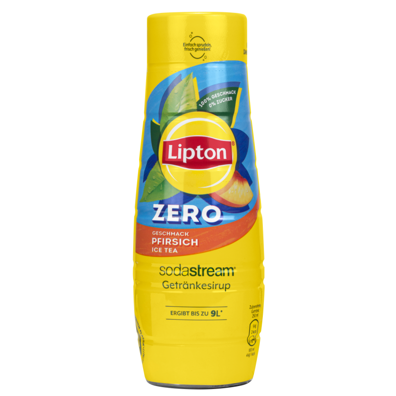 Syrop do SodaStream Lipton Ice Tea Brzoskwinia Zero 440ml