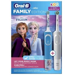 Szczoteczka Oral-b Kids Frozen + Oral-B 100 White