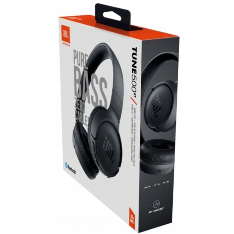 Słuchawki JBL Tune 500BT Black Słuchawki JBL Tune 500BT Black