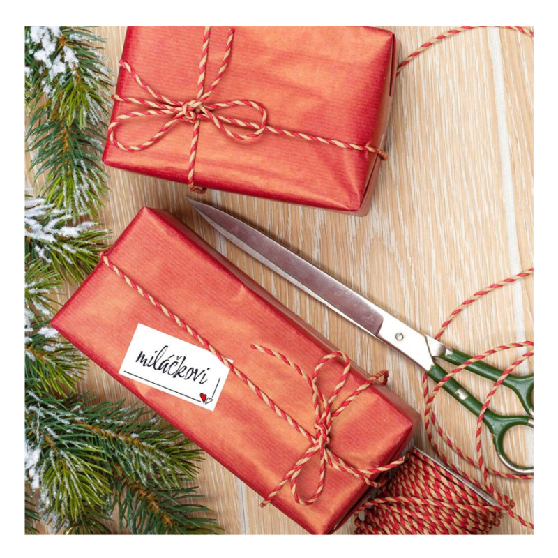 Etykiety samoprzylepne SERDUSZKA