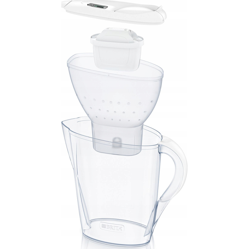 Dzbanek filtrujący Brita Marella 2,4 L Biały Dzbanek filtrujący Brita Marella 2,4 L Biały