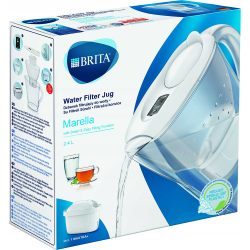 Dzbanek filtrujący Brita Marella 2,4 L Biały Dzbanek filtrujący Brita Marella 2,4 L Biały