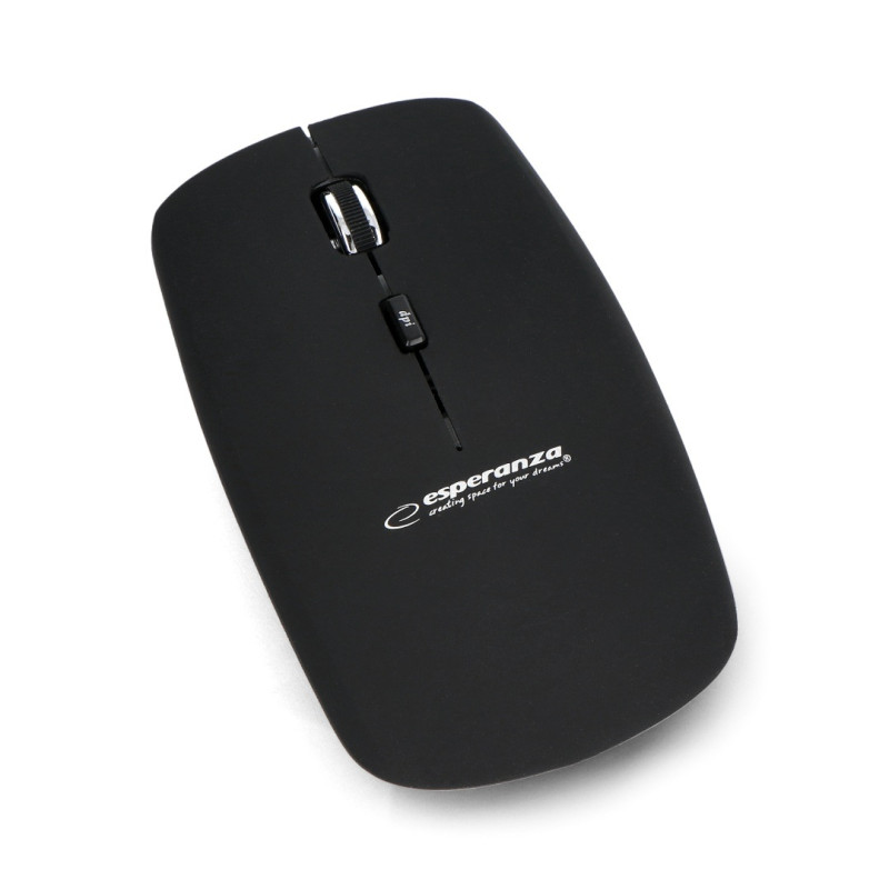 ESPERANZA Mysz bezprzewodowa SATURN Black