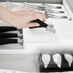 Organizer na noże PP biały