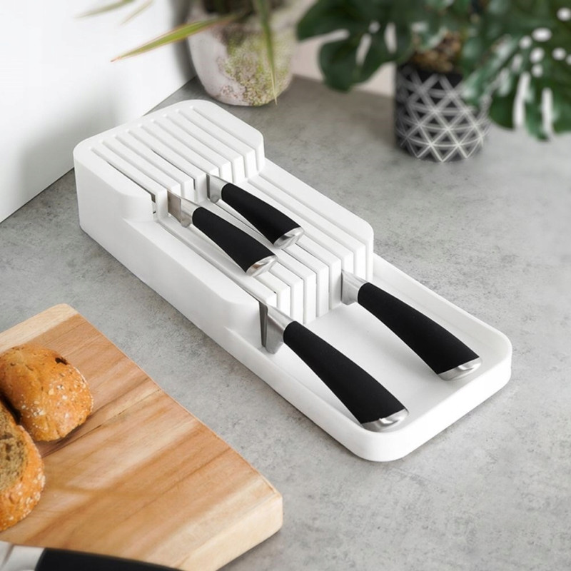 Organizer na noże PP biały