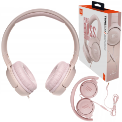Słuchawki JBL Tune 500 Różowe