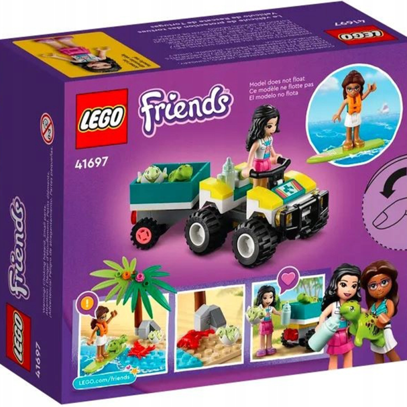 LEGO Friends 41697 Pojazd do ratowania żółwi