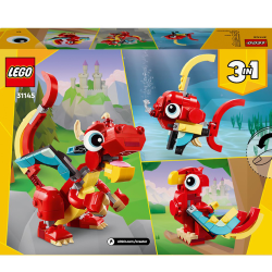 LEGO CREATOR 31145 Czerwony smok