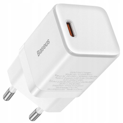 BASEUS Ładowarka sieciowa zasilacz USB-C PD QC4.0 30W CCGN010102