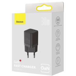  BASEUS Ładowarka sieciowa zasilacz USB-C PD QC4.0 30W CCGN010101