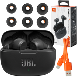 Słuchawki JBL Wave 200 Czarne Słuchawki JBL Wave 200 Czarne