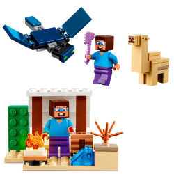 LEGO 21251 Minecraft Pustynna wyprawa Steve'a