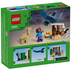 LEGO 21251 Minecraft Pustynna wyprawa Steve'a