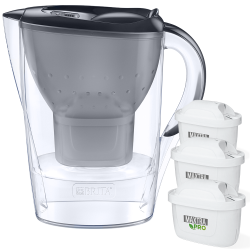 Dzbanek filtrujący Brita Marella Maxtra Pro Grafitowy 3 filtry Dzbanek filtrujący Brita Marella Maxtra Pro Grafitowy 3 filtry