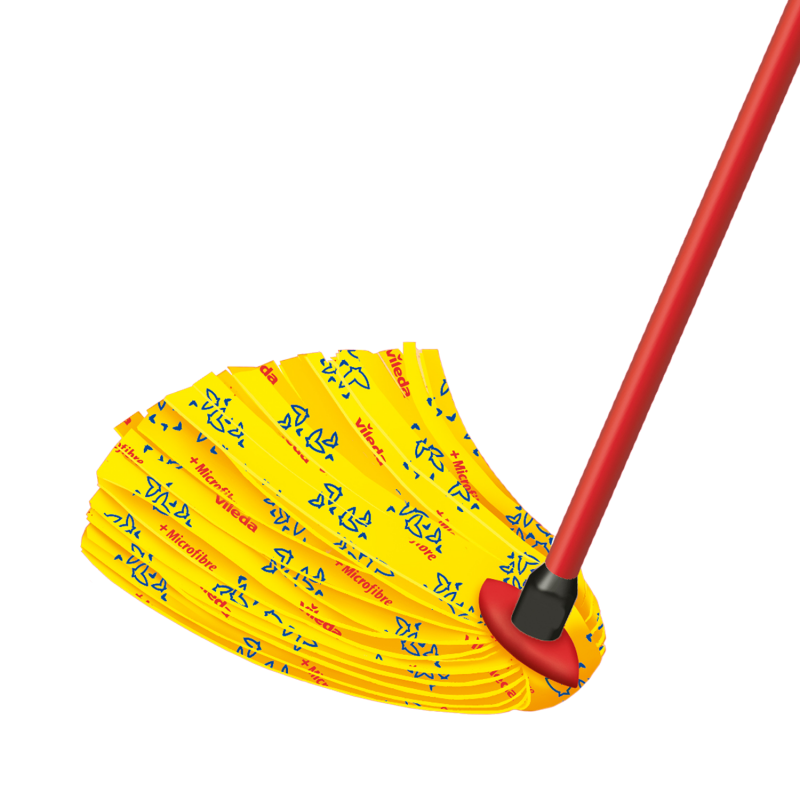Vileda Mop Paskowy Vileda Soft komplet z drążkiem
