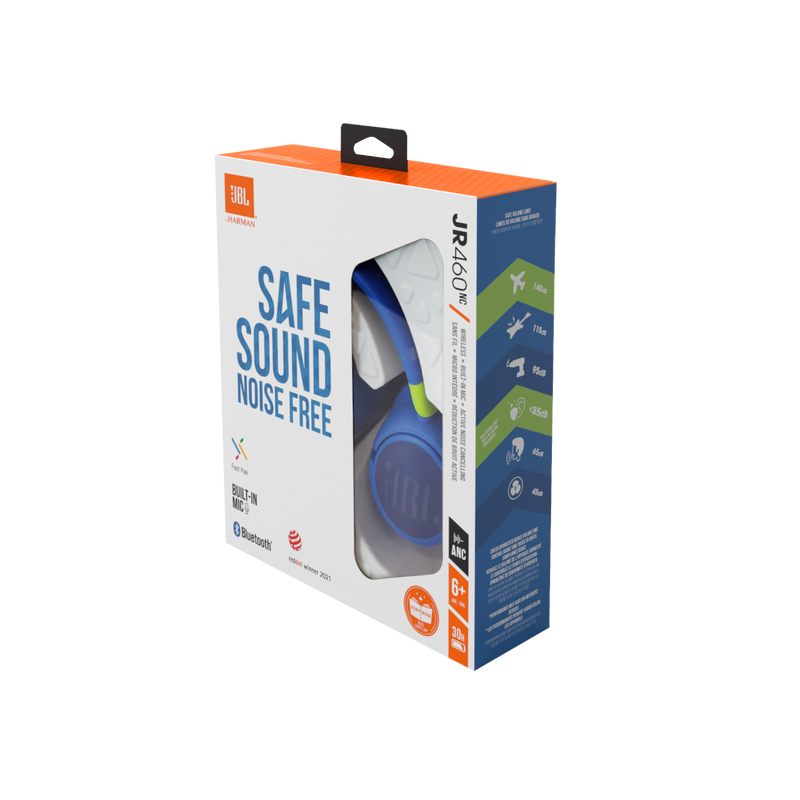 Słuchawki JBL JR 460NC Blue Słuchawki JBL JR 460NC Blue