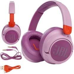 Słuchawki JBL JR 460NC Pink Słuchawki JBL JR 460NC Pink