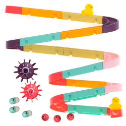 Zabawka do kąpieli  zjeżdzalnia tor wodny +  akcesor