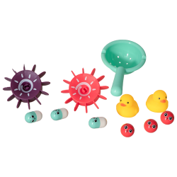 Zabawka do kąpieli  zjeżdzalnia tor wodny +  akcesor