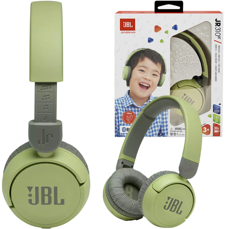 Słuchawki dla dzieci JBL JR310BT Green