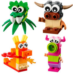 LEGO 11017 Classic Kreatywne potwory