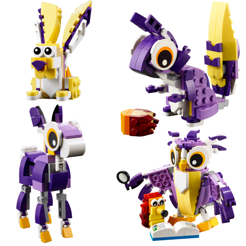 LEGO 31125 Creator Fantastyczne leśne zwierzęta