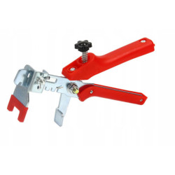 Klips do poziomowania płytek 1.0 mm (zestaw po 100 sztuk) x5 + kliny + obcęgi