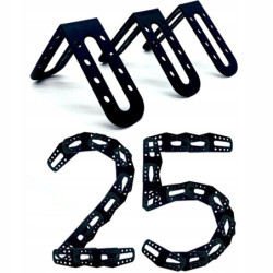 Klips do poziomowania płytek 1.5 mm (zestaw po 100 sztuk)x5 100 klin 25 narożników + Obcęgi