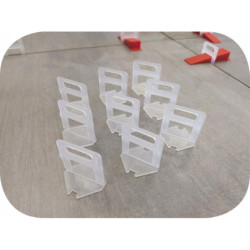 Klips do poziomowania płytek 2.0 mm (zestaw po 100 sztuk) x10