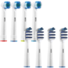 Zamiennik 8 końcówek do oral-b trizone + precision