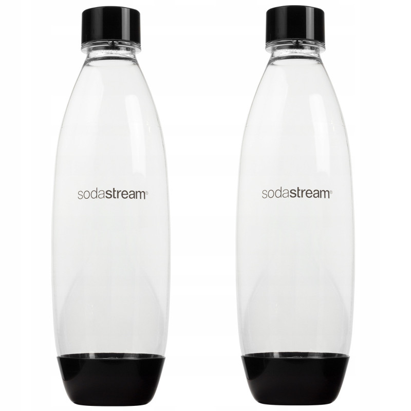 Saturator SodaStream Terra Black + 2 butelki + Bolero Sticks Zestaw 6 smaków