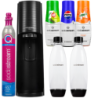 Saturator SodaStream Terra Black z 2 butelkami + pepsi + mirinda + 7up