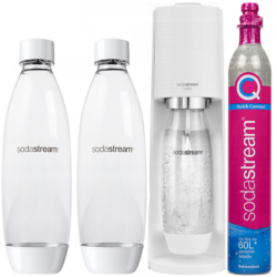 Saturator Sodastream Terra White + 2 butelki