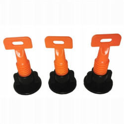 System poziomowania płytek (Zestaw po 50 sztuk) x6 + 50 dodatkowych szpilek