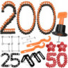 System poziomowania płytek (Zestaw po 50 sztuk) x4 + 50 gwiazdek + 50 dodatkowych szpilek + 25 narożników