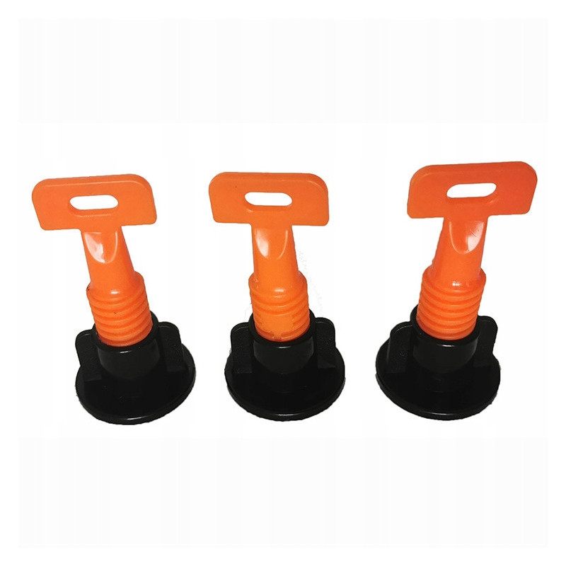 System poziomowania płytek (Zestaw po 50 sztuk) x4 + 50 gwiazdek + 50 dodatkowych szpilek + 25 narożników