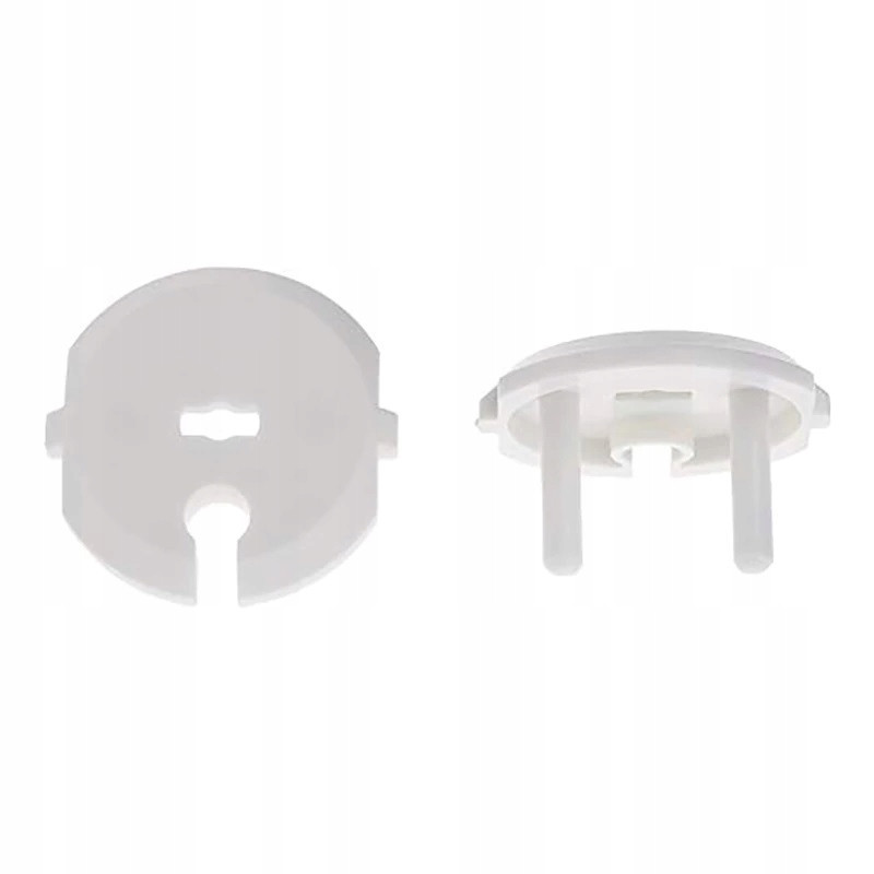 Zabezpieczenie na gniazdko z  uziemieniem 1szt