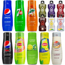 8x Syrop do Sodastream (Pepsi, Lipton, Pepsi Max...) + 6x Bolero