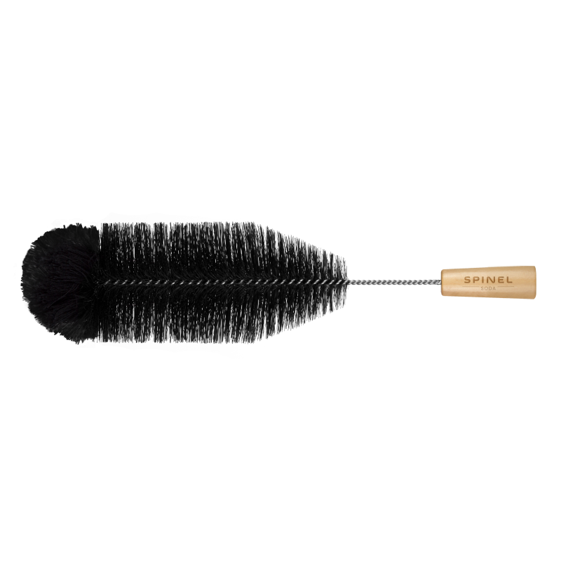 SZCZOTKA SPINEL SODA DO CZYSZCZENIA BUTELEK DO SATURATORA CZARNA