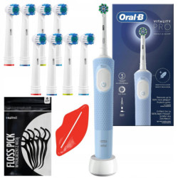 SZCZOTECZKA DO ZĘBÓW ORAL-B VITALITY PRO D103 + DODATKI