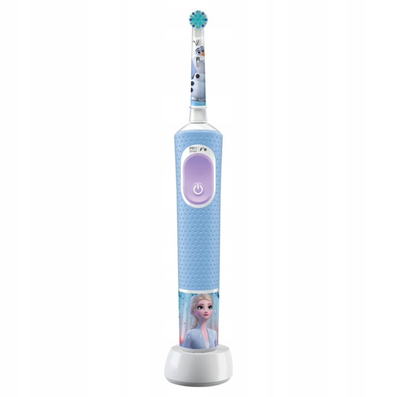 Szczoteczka Oral-B Vitality Pro 103 Frozen + 4x końcówki zamienne EB-10A Color + etui białe