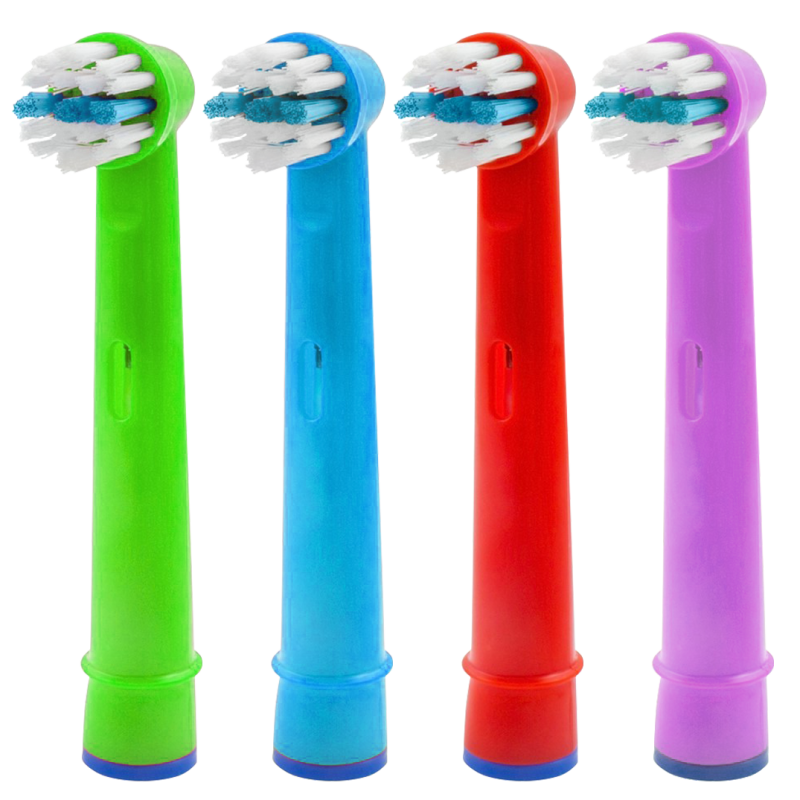 Szczoteczka Oral-b Pro Junior 6+ Zielona + 4x końcówka zamienna EB-10A Color