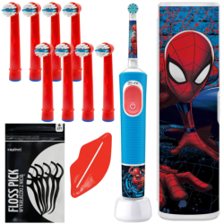 Szczoteczka Oral-B Vitality Pro 103 Spiderman + etui + 8 końcówki zam. + gratisy