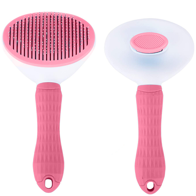 SZCZOTKA DLA PSA RÓŻOWA