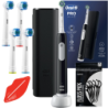 Szczoteczka Oral-B Pro 1 Czarna + etui black + 4x końcówki + gratisy