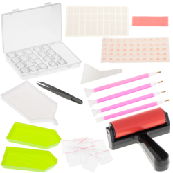 Diamond Painting Haft  Diamentowy - zestaw akcesoriów